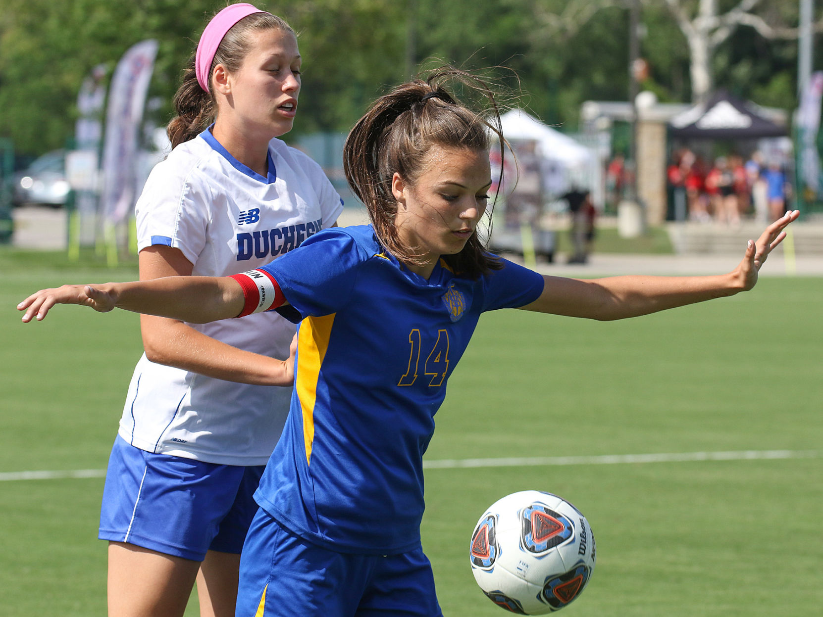 Duchesne vs. St. Vincent girls soccer